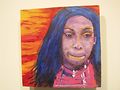 Wachowski's painting of late Chicago trans woman T.T. Saffore.Photo by Andrew Davis