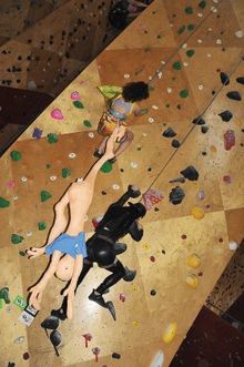 Drag rock climbing event benefits Transformative Justice Law Project