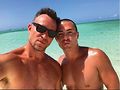Colton Haynes (right, with fiance Jeff Leatham) proved that skin is in, Billy says. Instagram photo from Haynes' page