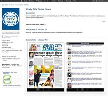 Windy City Times now on Apple Newsstand, website redesign launched