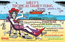 Milly's Tropical Family Fling at Evanston Space March 2