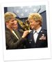 Col. Ginger Wallace, U.S. Air Force and her partner of 11 years, Kathy Knopf. Image courtesy Servicemembers United