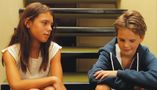 Jeanne Disson as Lisa and Zoé Heran as Laure-Mikael in Tomboy. Photo from official website