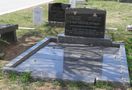 Matlovich's grave, The smaller light colored stone for Kameny is back and to the left. Photo by Tracy Baim