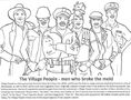 Gay Coloring Book, TheVillage People