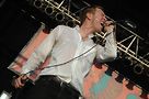 Hamilton Leithauser at The Hideout Block Party. Photo by Vern Hester