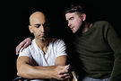 Kareem Bandealy (left) as the title character and Michael Patrick Thornton as Iago in Othello. Photo by Claire Demos