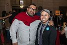 Tony Alvarado-Rivera (La Tony) and Emmanuel Garcia-color at Crossroads Fund gala. Photo by Ed Negrom