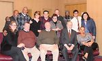 Bill Kelley, front row, second from right, with the Advisory Council on LGBT issues, in 2011. Photo by Kate Sosin
