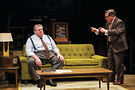 George Wendt (of Cheers fame, left) and Tim Kazurinsky are in Funnyman. Photo by Evan Hanover
