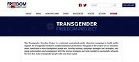 Transgender Freedom Project. From http://www.freedomforallamericans.org/about/our-programs/transgender-freedom-project/