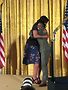 True Colors' Traeshayona "Trae" Weekes and Michelle Obama. 