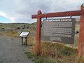 Day eight: Monument to the Smith Mine Disaster, east of Red Lodge, Montana. Photo by Kirk Williamson