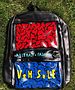 Von Sole backpack featuring abstract art