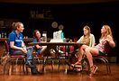 Becca Savoy Hayley Burgess Anne E. Thompson and Heather Chrisler in Twilight Bowl—2017 New Stages Festival. Photo by Liz Lauren