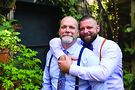 Kyle Wood (right) wed Larry Massen at Lincoln Park's A New Leaf on September 10, 2017. Chris Bergin Photography