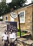 Left: The historic Pendarvis House with a postcard of Robert Neal and Edgar Hellum. Above: Mike Zupke of Brewery Creek Brewpub & Inn.All photos by Kirk Williamson