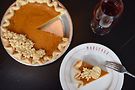Margeaux Brasserie's pumpkin pie. Photos courtesy of Margeaux