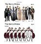 Costume designs for The Merry Widow by Kimberly G. Morris	