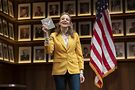 Maria Dizzia (Orange is the New Black) stars in the national tour of What the Constitution Means to Me at the Broadway Playhouse at Water Tower Place in Chicago. Photo by Joan Marcus