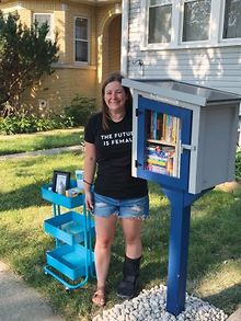 Ally opens Diverse Little Free Library in Norridge