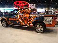 Chicago Bears truck at 2019 Chicago Auto Show. Photo by Andrew Davis