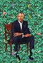 Barack Obama by Kehinde Wiley 