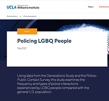 LGBQ people six times more likely than general public to be stopped by police