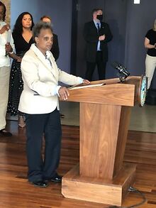 Lightfoot marks Pride Month at Legacy Project event