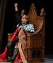 Aidan O'Reilly in the title role of Richard III at the Utah Shakespeare Festival in Cedar City. Photo by Karl Hugh/Utah Shakespeare Festival