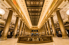 Wintrust's Grand Banking Hall, in Chicago's Downtown neighborhood. Photo by Eric Allix Rogers