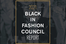 Cover of the inaugural Black in Fashion Index report