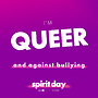 One of the images released for Spirit Day 2021. Image courtesy of GLAAD