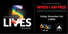 'When I Am Free' concert supporting Rainbow Railroad on Dec. 3