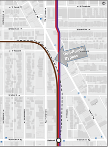 CTA's Red-Purple Bypass at Belmont to go into service Nov. 19