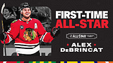 Chicago Blackhawks' Alex DeBrincat named All-Star. Image courtesy of the Blackhawks