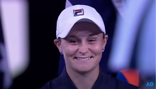TENNIS Ash Barty scores historic win at Australian Open