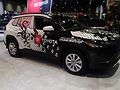 Toyota White Sox vehicle at the Chicago Auto Show 2022. Photo by Andrew Davis 