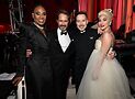 Billy Porter, Eric McCormack, David Furnish and Lady Gaga. Photo by Michael Kovac/Getty Images for Elton John AIDS Foundation