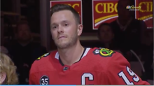 Blackhawks lose fifth straight; Toews honored before game