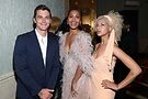 Antoni Porowski, Leyna Bloom and guest. Photo by Bennett Raglin/Getty Images for GLSEN