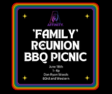 Affinity to hold 'Family Reunion BBQ Picnic' on June 18