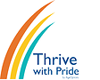 Thrive with Pride. Logo courtesy of AgeOptions