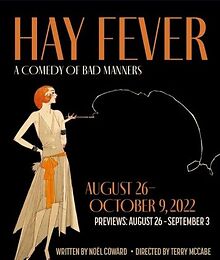 THEATER Noel Coward's 'Hay Fever' to open Sept. 4 at City Lit