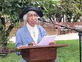 Alma Washington as Lucy Parsons. Photo by Carrie Maxwell.jpg