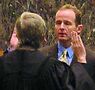 Tom Tunney sworn in as 44th Ward Alderman. Windy City Times photo 2003