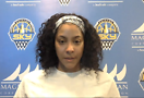 Chicago Sky player Candace Parker. Screen shot of post-game press conference