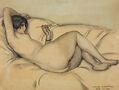 Gerda Wegener's Reclining Nude of Lili Elbe The Shin Collection. Photo courtesy of Shin Gallery New York