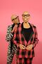 RuPaul with wax figure. Photo courtesy of Merlin Entertainment 
