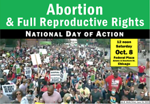 National Day of Action reproductive-rights rally set for Oct. 8